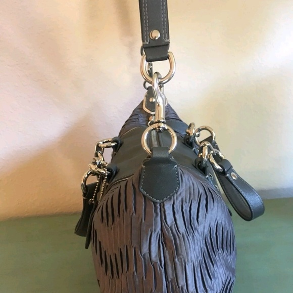 Coach Ashley Sateen Handbag - Picture 4 of 8